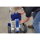 Vestil Aluminum Powered Stair Climber 22 In. x 21 In. x 61 In. 350 Lb. Capacity Blue - PDSC-350-62