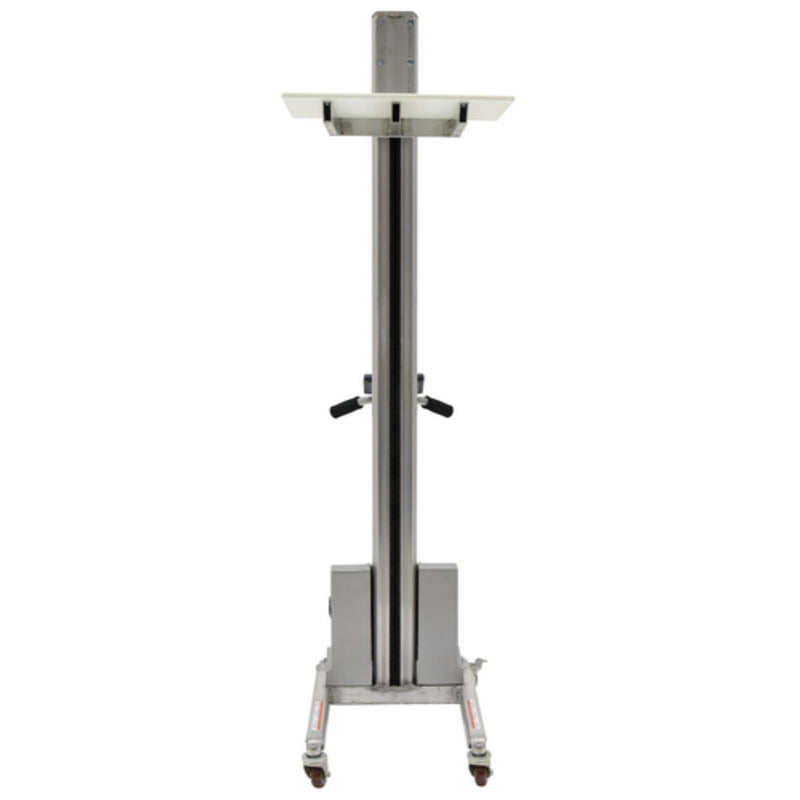 Vestil Aluminum Quick Lift DC Powered Lift 57 In. Raised Height 175 Lb. Capacity - PEL-88A-D3