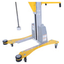 Vestil Aluminum Quick Lift DC Powered Pallet Stretch Wrap Machine 88 In. Maximum Wrap Length Yellow - PEL-100A-D3-SWA