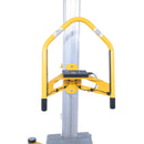 Vestil Aluminum Quick Lift DC Powered Pallet Stretch Wrap Machine 88 In. Maximum Wrap Length Yellow - PEL-100A-D3-SWA