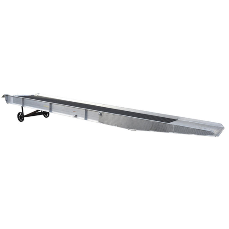 Vestil Aluminum/Steel Yard Ramp Grating 74 In. x 30 Ft. 16,000 Lb. Capacity Silver - SY-167230