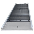 Vestil Aluminum/Steel Yard Ramp Grating 74 In. x 30 Ft. 30,000 Lb. Capacity Silver - SY-307230