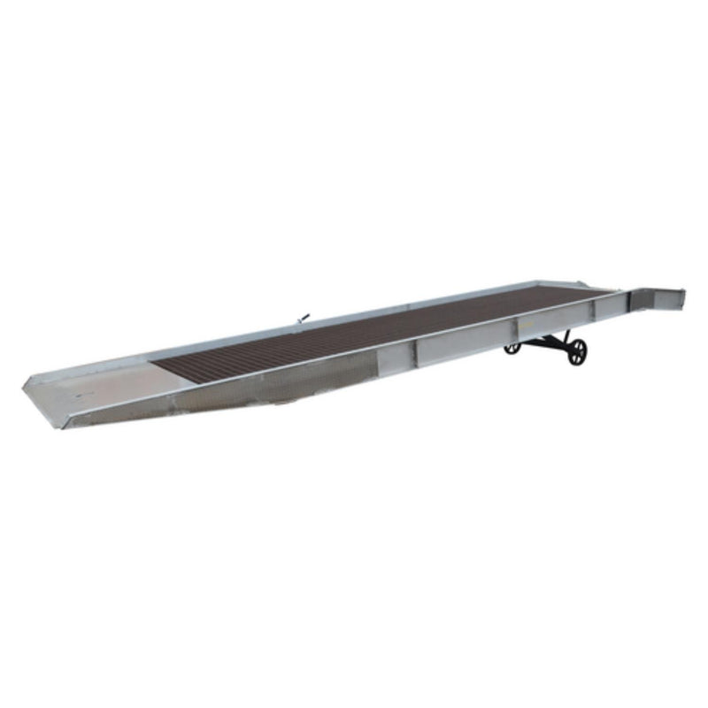 Vestil Aluminum/Steel Yard Ramp Grating 95 In. x 30 Ft. 25,000 Lb. Capacity Silver - SY-259330