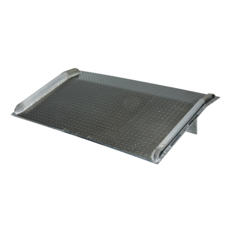 Vestil Aluminum Truck Dock Board 78 In. x 54 In. 5000 Lb. Capacity Silver - BTA-05005478