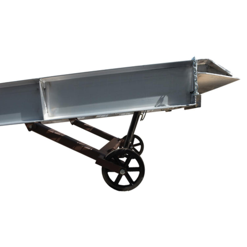 Vestil Aluminum Yard Ramp 360 In. x 86 In. 16000 Lb. Capacity Silver - AY-168430