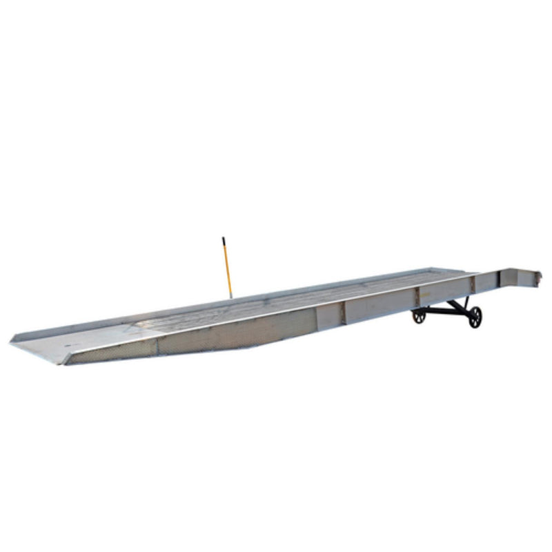Vestil Aluminum Yard Ramp 432 In. x 86 In. 20000 Lb. Capacity Silver - AY-208436-L