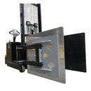 Vestil Counter Balanced Powered 23 In. - 41 In. Bale Clamp Lifter 800 Lb. Capacity Black/Yellow - S-CB-2341-BCF