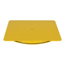 Vestil Heavy Duty Square King Pin Carousel 36 In. x 36 In. 6000 Lb. Capacity Yellow - CA-KP-3636-6