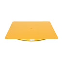 Vestil Heavy Duty Square King Pin Carousel 48 In. x 48 In. 4000 Lb. Capacity Yellow - CA-KP-4848-4