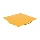 Vestil Heavy Duty Square King Pin Carousel 60 In. x 60 In. 6000 Lb. Capacity Yellow - CA-KP-6060-6