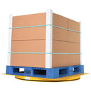 Vestil Heavy Duty Square King Pin Carousel 60 In. x 60 In. 6000 Lb. Capacity Yellow - CA-KP-6060-6