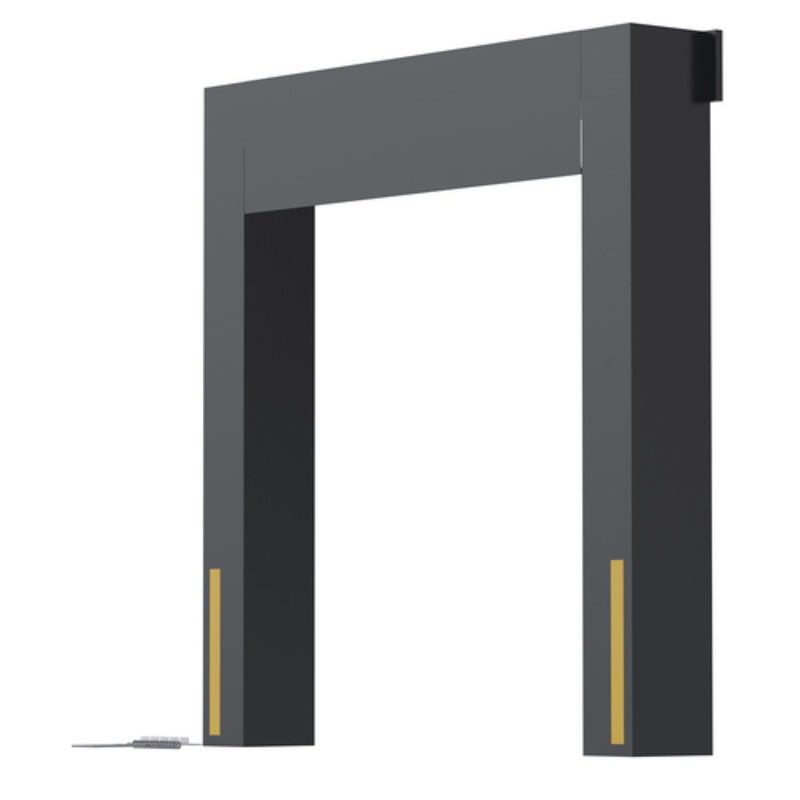 Vestil Nylon (Vinyl) Dock Seal 18 In. 8 Ft. x 9 Ft. Black - D-350-18