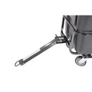 Vestil Plastic Heavy Duty Tow-Able Tilt Truck 1 Cubic Yard - TDT-TB-100-HD-BL