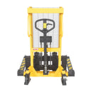Vestil Stacker Manual Pump 3 - 35 In. 2,000 Lb. Capacity Black / Yellow - VHPS-2000-AA-35