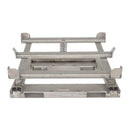 Vestil Stainless Steel Intermediate Bulk Container Tilt Stand with Fork Pockets 48-1/2 In. x 15-1/4 In. 4400 Lb. Capacity Silver - IBC-TLT-FP-SS