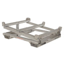 Vestil Stainless Steel Intermediate Bulk Container Tilt Stand with Fork Pockets 48-1/2 In. x 15-1/4 In. 4400 Lb. Capacity Silver - IBC-TLT-FP-SS