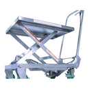 Vestil Stainless Steel Scissor Cart 17-3/4 In. x 27-5/8 In. 300 Lb. Capacity Silver - CART-300-SS3