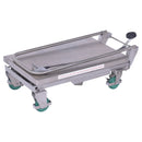 Vestil Stainless Steel Scissor Cart 17-3/4 In. x 27-5/8 In. 300 Lb. Capacity Silver - CART-300-SS3