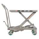 Vestil Stainless Steel Scissor Cart 32-1/2 In. x 19-3/8 500 Lb. Capacity Silver - CART-500-SS3