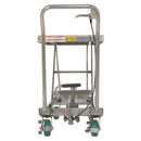 Vestil Stainless Steel Scissor Cart 32-1/2 In. x 19-3/8 500 Lb. Capacity Silver - CART-500-SS3