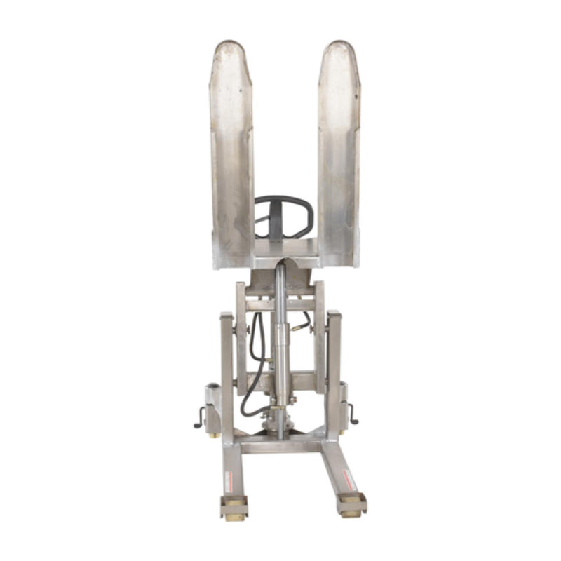 Vestil Stainless Steel Tilt Master Manual 2,200 Lb. Capacity Silver - TM-22-M-SS
