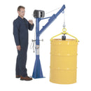 Vestil Steel AC Powered Jib Crane 3-1/2 to 5-1/2 Ft. Boom 1,500 Lb. Capacity Blue - WTJ-E-15-3-AC