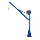 Vestil Steel AC Powered Jib Crane 3-1/2 to 5-1/2 Ft. Boom 1,500 Lb. Capacity Blue - WTJ-E-15-3-AC