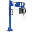 Vestil Steel AC Powered Lifter Jib 400 Lb. Capacity Blue - VAN-J-AC