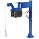 Vestil Steel AC Powered Lifter Jib 400 Lb. Capacity Blue - VAN-J-AC