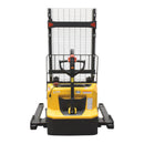 Vestil Steel Adjustable Powered Lift Stacker 63 In. Raised Height 2,600 Lb. Capacity Black - S-63-AA-LION