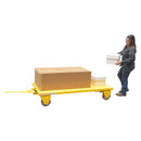 Vestil Steel All Wheel Steer Truck 101-1/2 In x 36 In 3600 Lb. Capacity Yellow - AWST-3672-PU