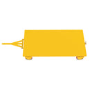 Vestil Steel All Wheel Steer Truck 101-1/2 In x 36 In 3600 Lb. Capacity Yellow - AWST-3672-PU