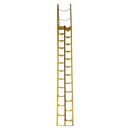 Vestil Steel Alternate Tread Stair 68 Degrees 78-3/8 In. x 23-1/2 In. x 209-7/8 In. 350 Lb. Capacity Yellow - ATS-14-68