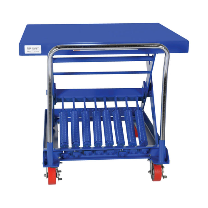 Vestil Steel Auto Hite Cart 50-3/4 In. x 48 In. x 37-5/8 In. 2,000 Lb. Capacity Blue - SCSC-2000-4848