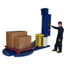 Vestil Steel Auto Wrap Stretch Wrap Machine 60 In. Turntable Diameter 4,000 Lb. Capacity Blue - SWA-60-AW