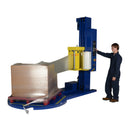 Vestil Steel Auto Wrap Stretch Wrap Machine 60 In. Turntable Diameter 4,000 Lb. Capacity Blue - SWA-60-AW