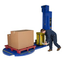 Vestil Steel Auto Wrap Stretch Wrap Machine 60 In. Turntable Diameter 4,000 Lb. Capacity Blue - SWA-60-AW
