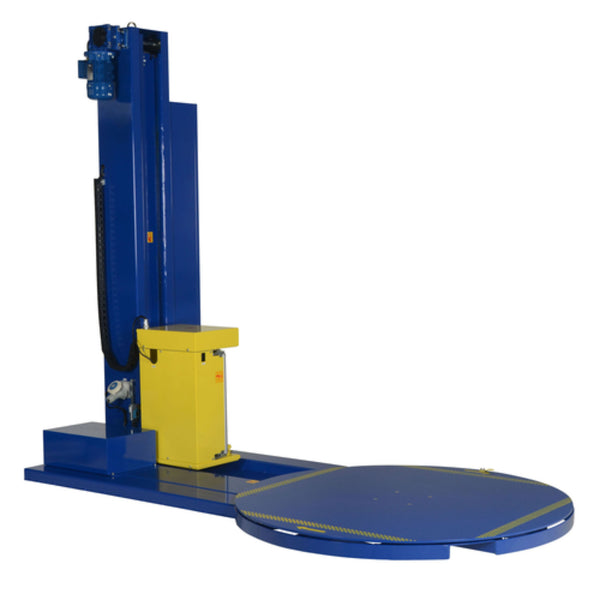 Vestil Steel Auto Wrap Stretch Wrap Machine 60 In. Turntable Diameter 4,000 Lb. Capacity Blue - SWA-60-AW