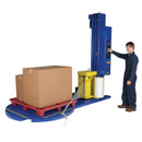 Vestil Steel Auto Wrap Stretch Wrap Machine 60 In. Turntable Diameter 4,000 Lb. Capacity Blue - SWA-60-AW