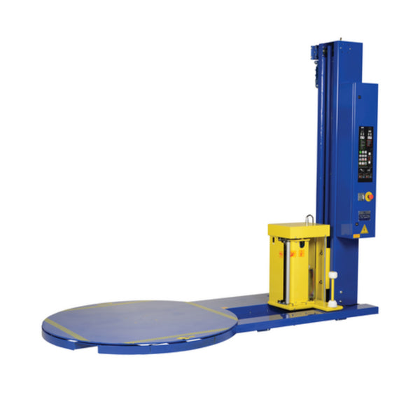 Vestil Steel Auto Wrap Stretch Wrap Machine 78-3/4 In. Turntable Diameter 4,000 Lb. Capacity Blue - SWA-82-AW