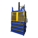 Vestil Steel Cardboard Baler 60 in x 30 in x 42 in 1100 lb Capacity Blue / Yellow - CBB-3000-37