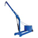 Vestil Steel Counter Balance Floor Crane 2000 Lb. Capacity Blue - CBFC-2000