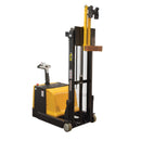 Vestil Steel Counter Balanced Drum Lifter Dual Grip 62 In. Lifting Height 1,000 Lb. Capacity Yellow/Black - S-CB-62-DDC