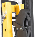 Vestil Steel Counter Balanced Drum Lifter Single Grip 62 In. Lifting Height 1,000 Lb. Capacity Yellow/Black - S-CB-62-SDC