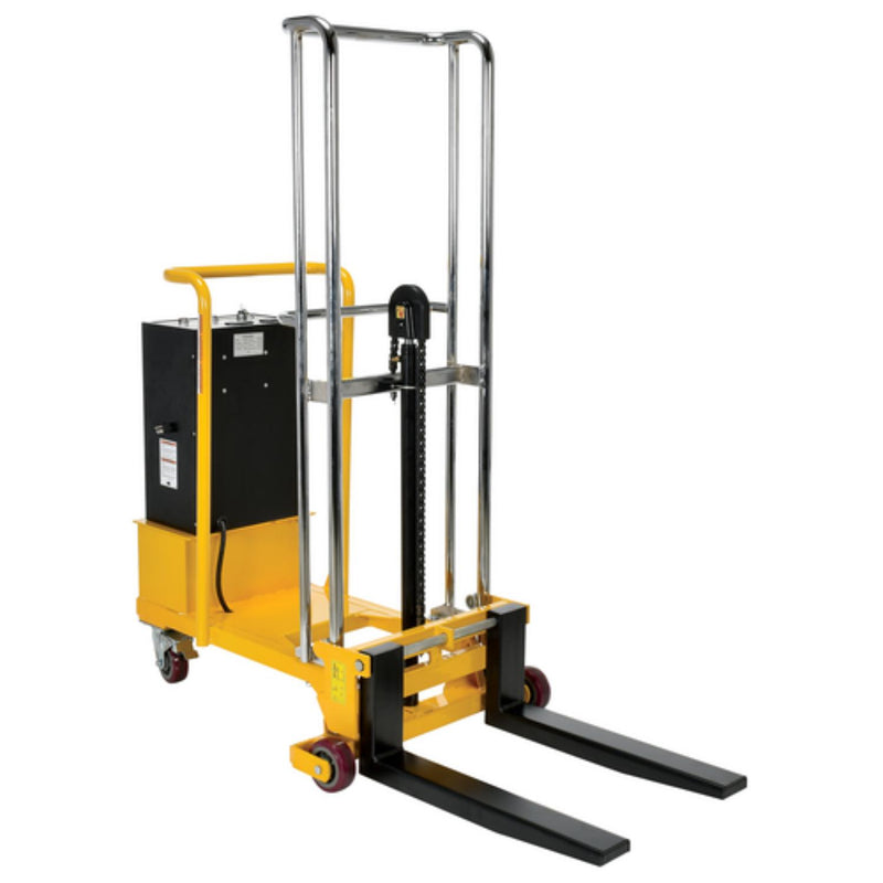 Vestil Steel Counter Balanced Hefti-Lift 68 In. x 68-3/4 In. 550 Lb. Capacity Yellow / Black - HYD-CB-10-DC