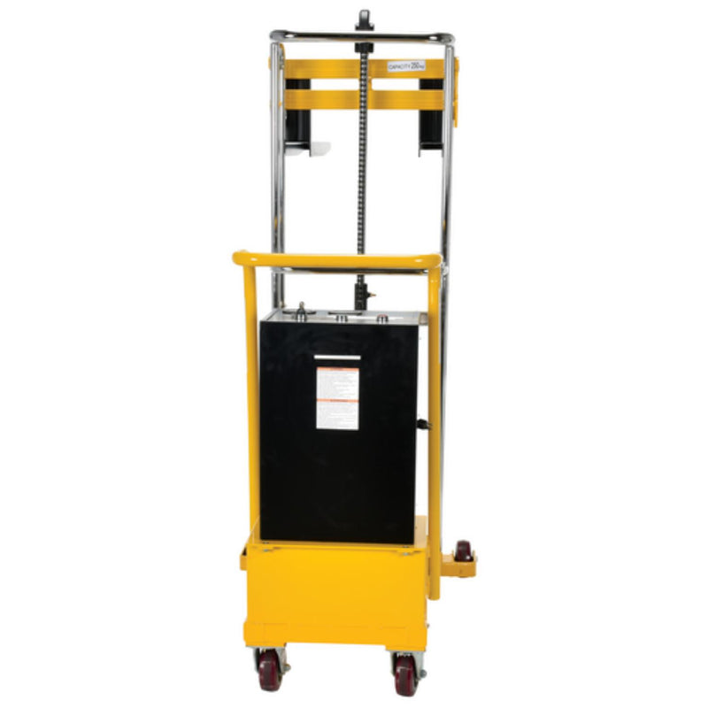 Vestil Steel Counter Balanced Hefti-Lift 68 In. x 68-3/4 In. 550 Lb. Capacity Yellow / Black - HYD-CB-10-DC