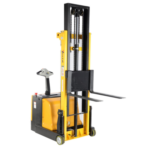 Vestil Steel Counter Balanced Powered Drive Lift 2 In. to 118 In. Raised Height 1,000 Lb. Capacity Black / Yellow - S-CB-118
