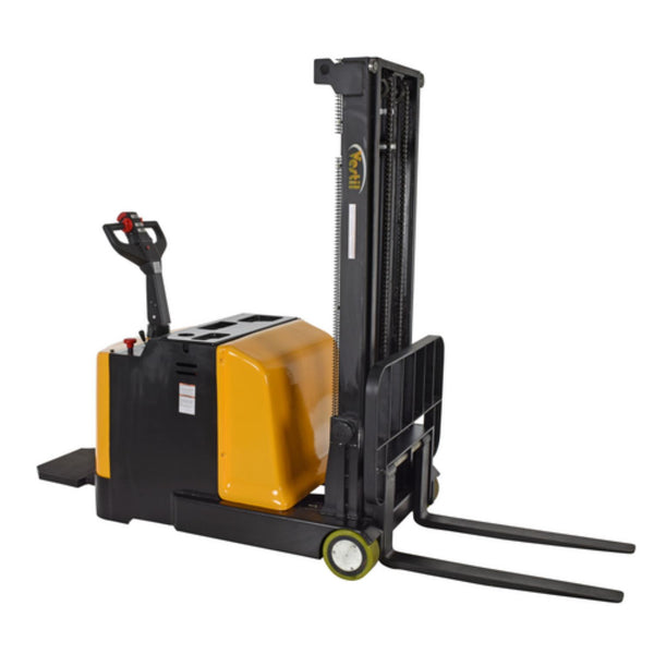 Vestil Steel Counter Balanced Powered Drive Lift 2 In. to 118 In. Raised Height 2,000 Lb. Capacity Black / Yellow - S-2CB-118