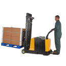 Vestil Steel Counter Balanced Powered Drive Lift 2 In. to 118 In. Raised Height 2,000 Lb. Capacity Black / Yellow - S-2CB-118