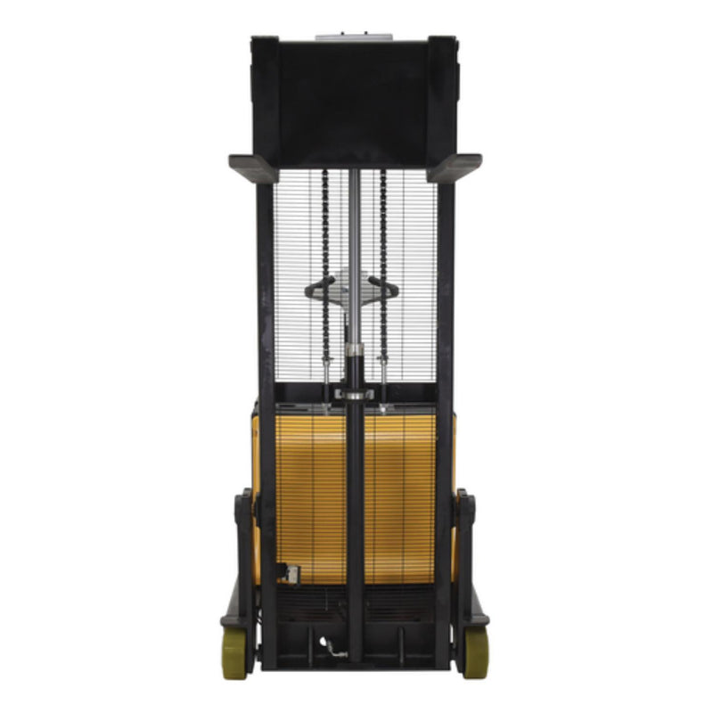 Vestil Steel Counter Balanced Powered Lift 2 In. to 62 In. Raised Height 1,000 Lb. Capacity Black / Yellow - S-CB-62